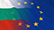 Знамена на България и ЕС